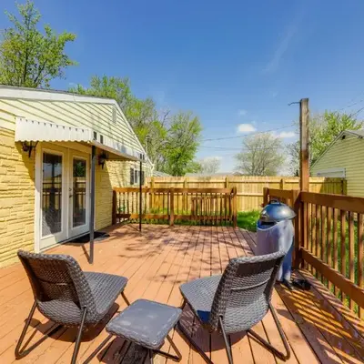 Pet-Friendly Ohio Escape with Deck and Community Dock!