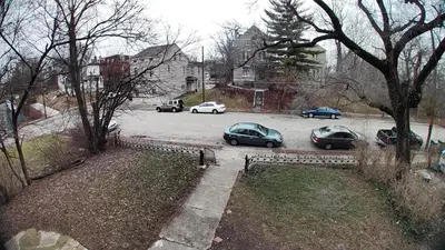 a group of cars parked in a parking lot at Awesome Attic studio3B private room /shared apt in Cincinnati