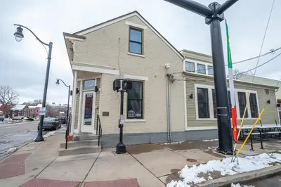 a building on the corner of a street at LUXE Spot 2 in Covington