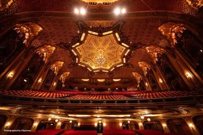a view of an auditorium of a theatre at Merion Village Residences - Escape the Hustle & Bustle in Columbus