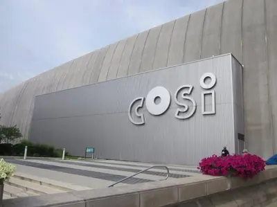 a cisco sign on the side of a building at King BR minutes from downtown in Columbus